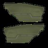 DO70GH00048415G 71 CHEVELLE/MALIBU HARDTOP REAR PANELS - JADE GREEN - image 1