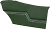 DO70GH00048460G-PA 70 CHEVELLE/MALIBU HARDTOP REAR PANEL ASSY-MET GREEN - image 1