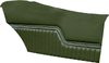 DO70GH00048465G-PA 72 CHEVELLE/MALIBU HARDTOP REAR PANEL ASSY - GREEN - image 1