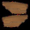 DO70GH00048670G 72 CHEVELLE/MALIBU HARDTOP REAR PANELS - TAN - image 1