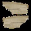 DO70GH00048695G 72 CHEVELLE/MALIBU HARDTOP REAR PANELS - SANDALWOOD - image 1
