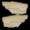 DO70GH00048697G 71 CHEVELLE/MALIBU HARDTOP REAR PANELS - SANDALWOOD - image 1