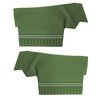 DO70GH00056415G 71 CHEVELLE/MALIBU CONVERTIBLE REAR PANELS - JADE GREEN - image 1