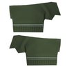 DO70GH00056465G 72 CHEVELLE/MALIBU CONVERTIBLE REAR PANELS - GREEN - image 1