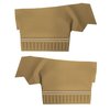 DO70GH00056683G 70 CHEVELLE/MALIBU CONVERTIBLE REAR PANELS - SADDLE - image 1