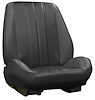 RS66GHE0010100G 66 CHEVELLE/MALIBU/EL CAMINO RALLYE BUCKET SEATS - BLACK - image 1