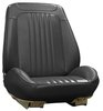 RS71GHE0010100G 71/72 CHEVELLE/EL CAMINO RALLYE BUCKET SEATS - BLACK - image 1