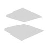 SB64GH02B 64/65 CHEVELLE 300 SAIL PANEL- BASKETWEAVE WHITE - image 1