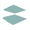 SB64GH04B 64/65 CHEVELLE 300 SAIL PANEL- BASKETWEAVE AQUA - image 1
