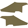 SB70GH38P 70/72 CHEVELLE/MALIBU SAIL PANELS - PERFORATED SANDALWOOD - image 1