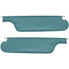 SV64GA419G-PA 64 GM A-BODY CONVERTIBLE SUN- VISORS - NOS AQUA - image 1