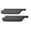 SV66GHE01T-PA 66 CHEVELLE/EL CAMINO HARDTOP SUNVISORS 2-PIN - TIER BLACK - image 1