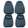 AA72GFD0010380G 72 FIREBIRD/TRANS AM FRONT BUCKETS DELUXE - BLUE - image 1