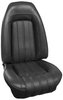 AA76GFD0010100G 76 FIREBIRD/TRANS AM FRONT BUCKETS DELUXE - BLACK - image 1