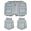 AA79GFDL040102G 79 TRANS AM 10TH ANNIVERSARY LEATHER REAR SEAT - SILVER - image 1