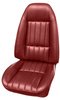 AA80GFS0010504G 80 FIREBIRD/TRANS AM FRONT BUCKETS STANDARD - CARMINE - image 1