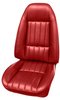 AA80GFS0010514G 81 FIREBIRD/TRANS AM FRONT BUCKETS STANDARD - RED - image 1