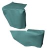 AW67GCF0056429G 68 GM F-BODY CONV. WELL/ ARMREST COVERS - MET TURQUOISE - image 1