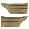 DO67GFD0048651G 67 FIREBIRD FIXED & F/D HTP REAR PANELS DELUXE - GOLD - image 1