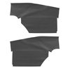 DO68GFD0048100G 68/69 FIREBIRD/TRANS AM FIX & F/D HTP REAR PANELS DLX - BLK - image 1