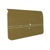 DO69GFS0010635G-PA 69 FIREBIRD HTP/CNV PRE-ASMBLD DOOR PANELS STD - GOLD - image 1