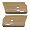 DO70GFD0010683G 70 FIREBIRD/TRANS AM FRONT DOOR PANELS DELUXE - SADDLE - image 1