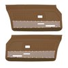 DO70GFD0010690G 71 FIREBIRD/TRANS AM FRONT DOOR PANELS DELUXE - SADDLE - image 1