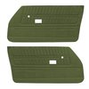 DO70GFS0010415G 71 FIREBIRD/TRANS AM FRT DOOR PANELS STANDARD - JADE GREEN - image 1