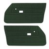 DO70GFS0010460G 70 FIREBIRD/TRANS AM FRT DOOR PANELS STANDARD - DK MT GREEN - image 1