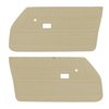 DO70GFS0010697G 71 FIREBIRD/TRANS AM FRT DOOR PANELS STANDARD - SANDALWOOD - image 1