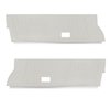 DO72GFS0010209G 75/76 FIREBIRD/TRANS AM FRONT DOOR PANELS STANDARD - WHITE - image 1