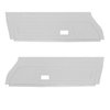 DO73GFD0010209G 75/76 FIREBIRD/TRANS AM FRONT DOOR PANELS DELUXE - WHITE - image 1