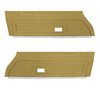 DO73GFD0010687G 74 FIREBIRD/TRANS AM FRONT DOOR PANELS DELUXE - SADDLE - image 1