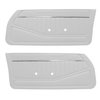DO78GFS0010209G 78 FIREBIRD/TRANS AM FRONT DOOR PANELS STANDARD - WHITE - image 1