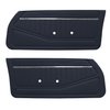 DO78GFS0010366G 80/81 FIREBIRD/TRANS AM FRONT DOOR PANELS STANDARD - DK BL - image 1