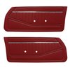 DO78GFS0010504G 78/80 FIREBIRD/TRANS AM FRONT DOOR PANELS STD - CARMINE - image 1