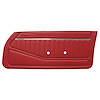 DO78GFS0010514G 81 FIREBIRD/TRANS AM FRONT DOOR PANELS STANDARD - RED