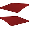 SB68GF03R 68 FIREBIRD STD SAIL PANELS - RED RIBBED - image 1
