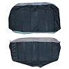 AA64GG00050334G 64 GTO/LEMANS CONVERTIBLE REAR BENCH - DARK METALLIC BLUE - image 1