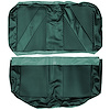 AA65GG00040448G 65 GTO/LEMANS HARDTOP REAR BENCH - DARK MET. TURQUOISE - image 1
