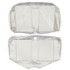 AA65GG00050239G 65 GTO/LEMANS CONVERTIBLE REAR BENCH - METALLIC PARCHMENT - image 1