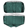 AA65GG00050448G 65 GTO/LEMANS CONVERTIBLE REAR BENCH - DARK MET. TURQUOISE - image 1