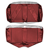 AA65GG00050520G 65 GTO/LEMANS CONVERTIBLE REAR BENCH - METALLIC RED - image 1