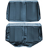 AA66GG00050343G 66 GTO/LEMANS CONVERTIBLE REAR BENCH - METALLIC BLUE - image 1