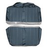 AA67GG00056343G 67 GTO/LEMANS CONVERTIBLE REAR BENCH - DARK METALLIC BLUE - image 1