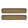 AP65GA-FRT651G 65/67 GM A-BODY FRONT 11 ARMREST PADS - GOLD MADRID - image 1