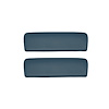 AP65GA-RR343G 65/67 GM A-BODY REAR ARMREST PADS - METALLIC BLUE MADRID - image 1