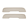 AP68GA-FRT239G 68/72 GM A-BODY FRONT ARMREST PADS - MET PARCHMENT MADRID - image 1