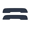 AP68GA-FRT369G 68/72 GM A-BODY FRONT ARMREST PADS - DARK MET BLUE MADRID - image 1