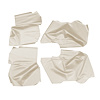 AW64GA00056206G 64 GM A-BODY CONVERTIBLE ARMREST/WELL COVERS - WHITE - image 1
